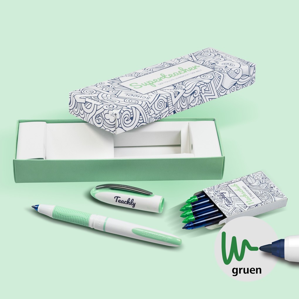 Weitere Ansicht: Teachly Tintenroller Superteacher, Mint