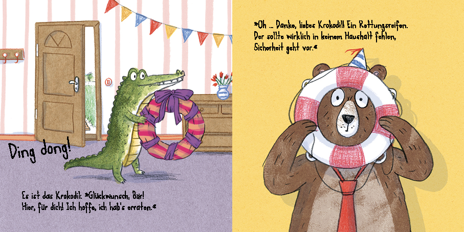 Weitere Ansicht: Glückwunsch, Bär! | Susanne Straßer