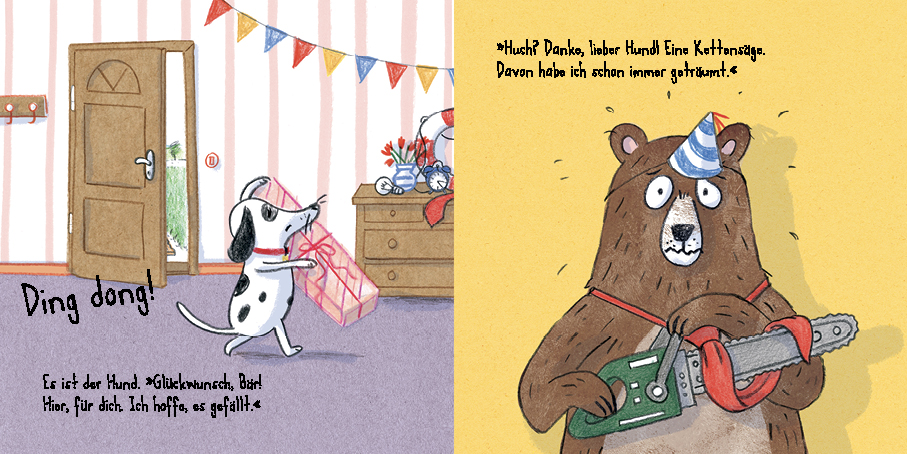 Weitere Ansicht: Glückwunsch, Bär! | Susanne Straßer