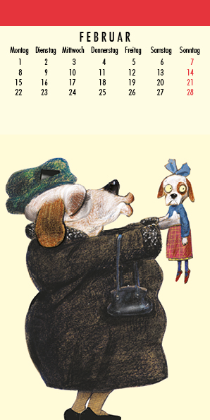 Weitere Ansicht: Wolf Erlbruchs Postkartenkalender 2027 | Wolf Erlbruch