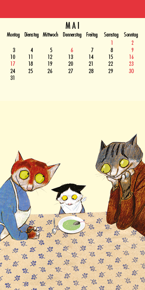 Weitere Ansicht: Wolf Erlbruchs Postkartenkalender 2027 | Wolf Erlbruch