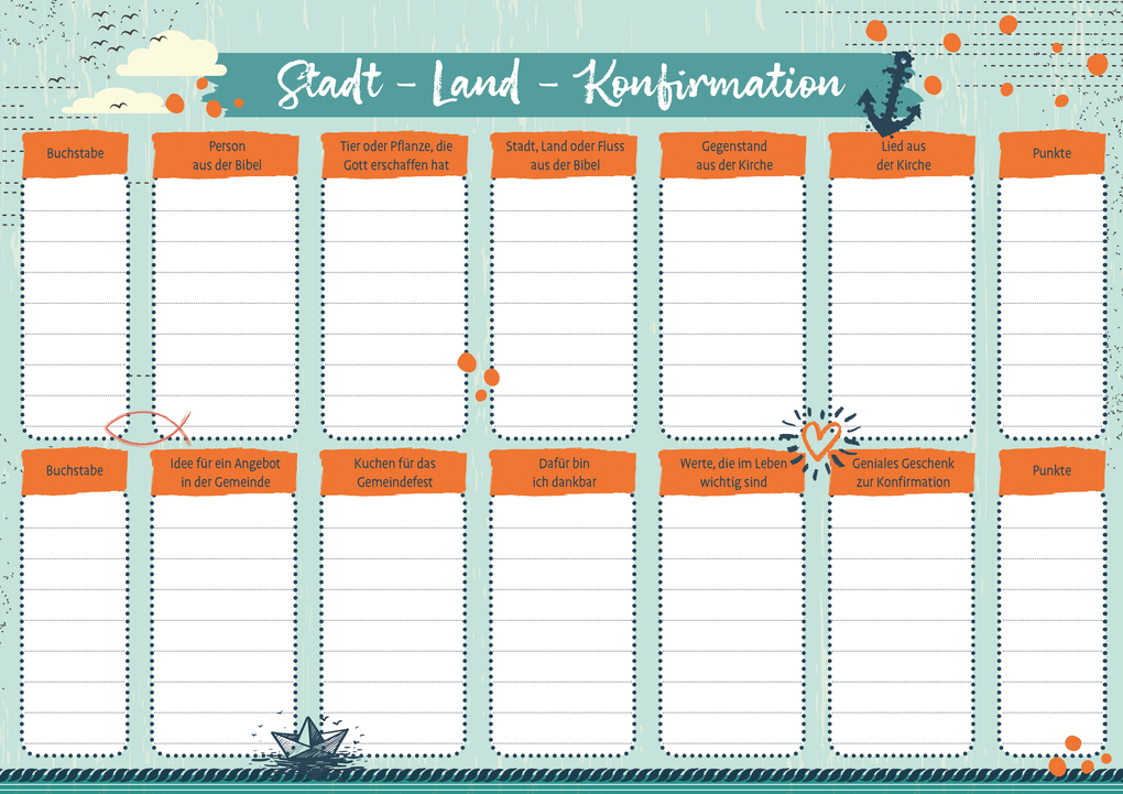 Weitere Ansicht: Stadt - Land - Konfirmation
