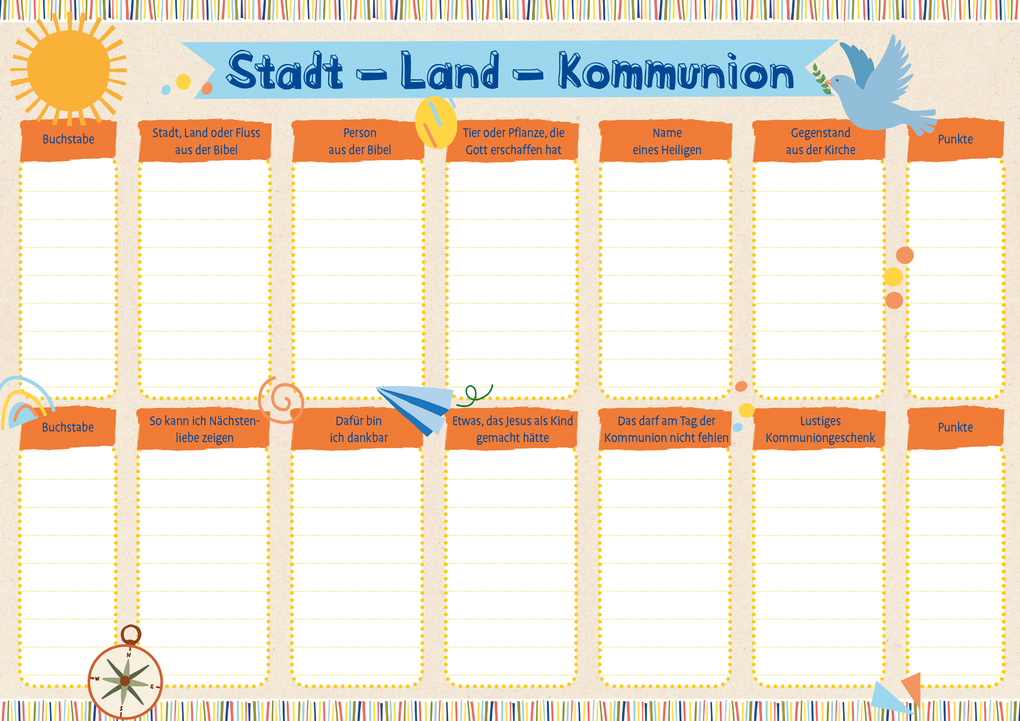 Weitere Ansicht: Stadt - Land - Kommunion