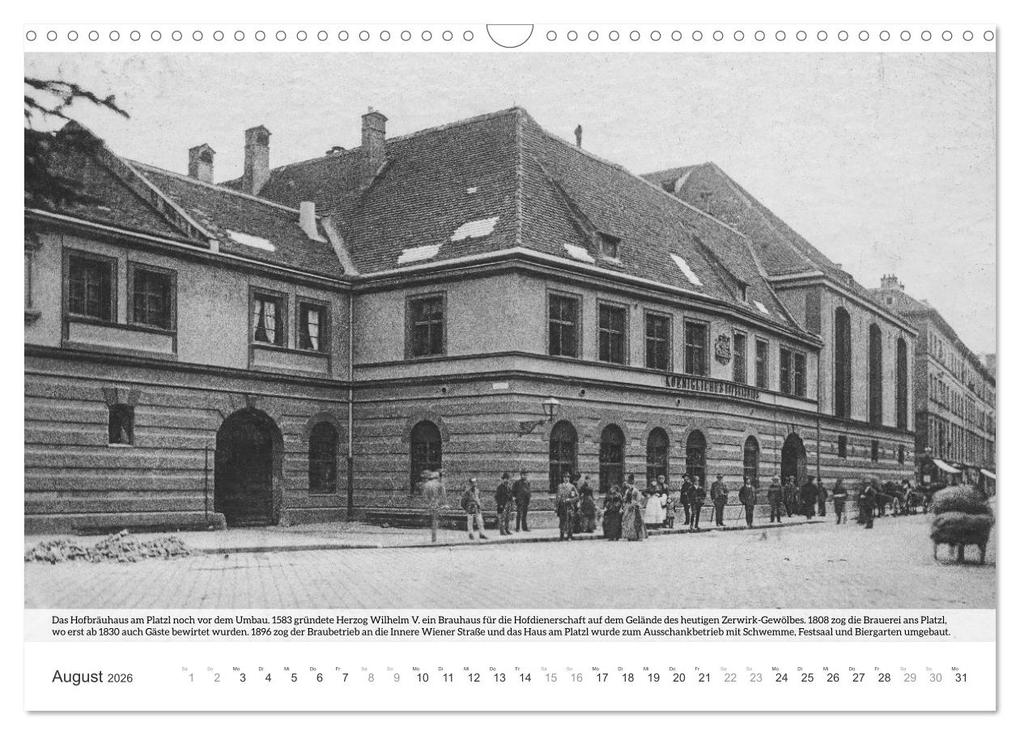 Weitere Ansicht: Historisches München - Alte Münchner Brauereien, Brauhäuser und Bierpaläste (Wandkalender 2026 DIN A3 quer), CALVENDO Monatskalender | historisches.muenchen historisches.muenchen, Calvendo, historisches.muenchen