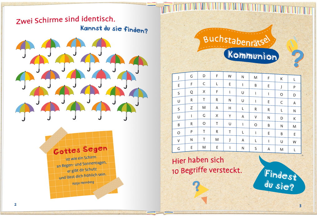 Weitere Ansicht: Rätsel, Quiz & Co