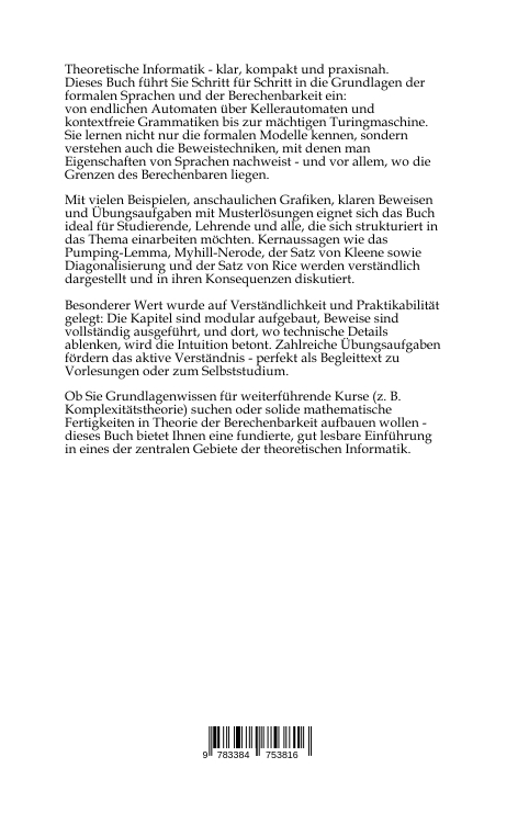 Weitere Ansicht: Theoretische Informatik | Lucien Sina