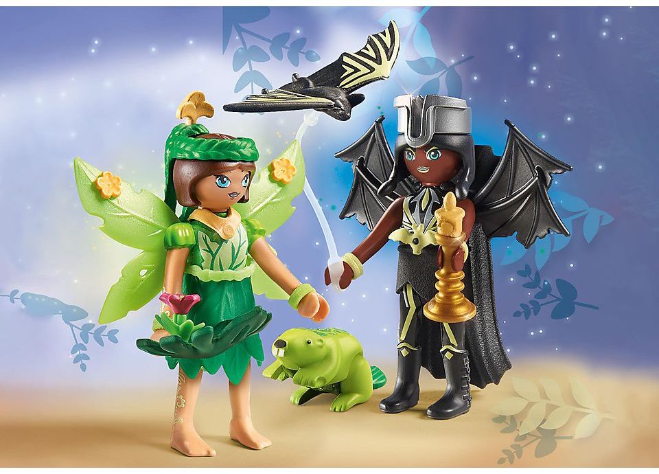 Weitere Ansicht: PLAYMOBIL 71350 - Ayuma - Forest Fairy & Bat Fairy mit Seelentieren