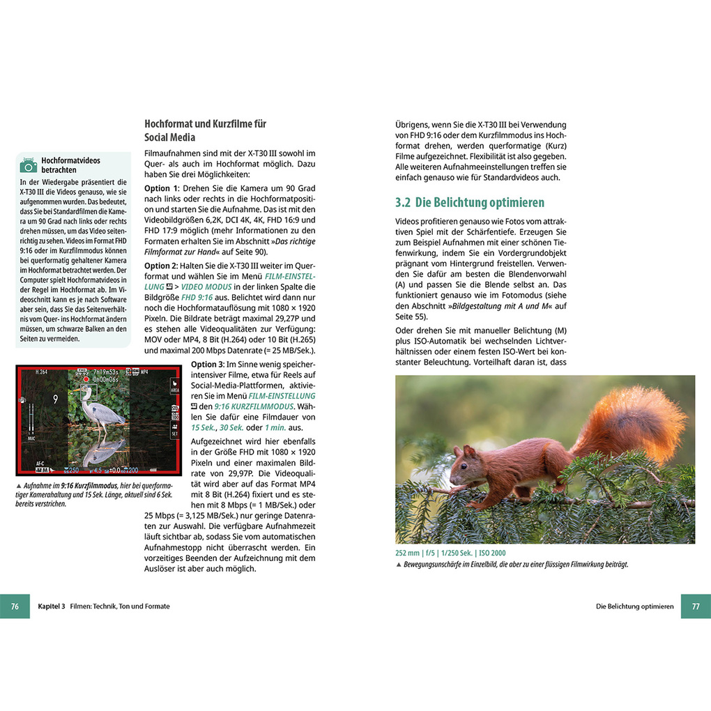 Weitere Ansicht: Fujifilm X-T30 III - Das umfangreiche Praxisbuch zu Ihrer Kamera | Kyra Sänger, Christian Sänger