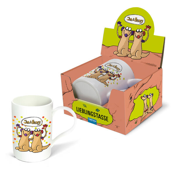 Produktbild: TRÖTSCH - Jan & Henry Lieblingstasse