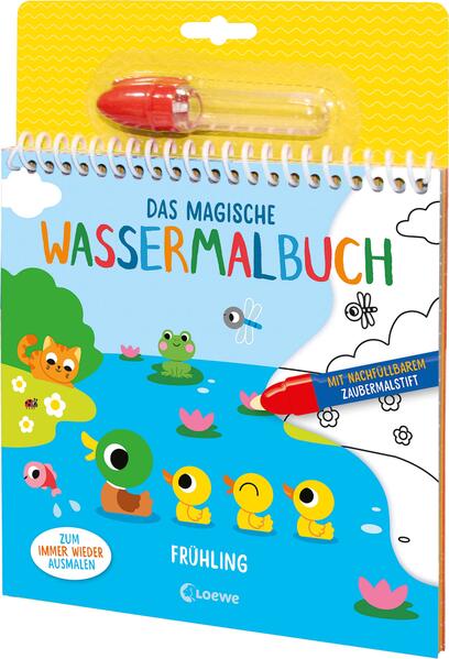 Produktbild: Das magische Wassermalbuch - Frühling
