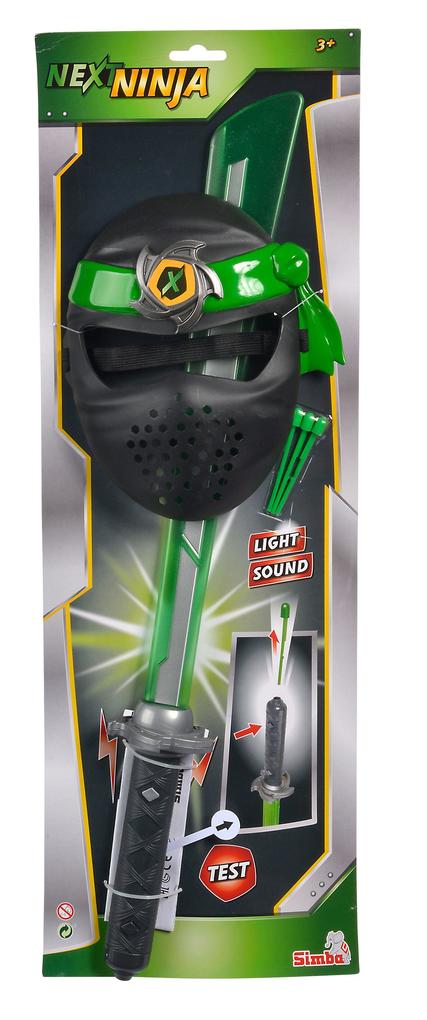 Produktbild: Next Ninja Schwert und Maske, grün