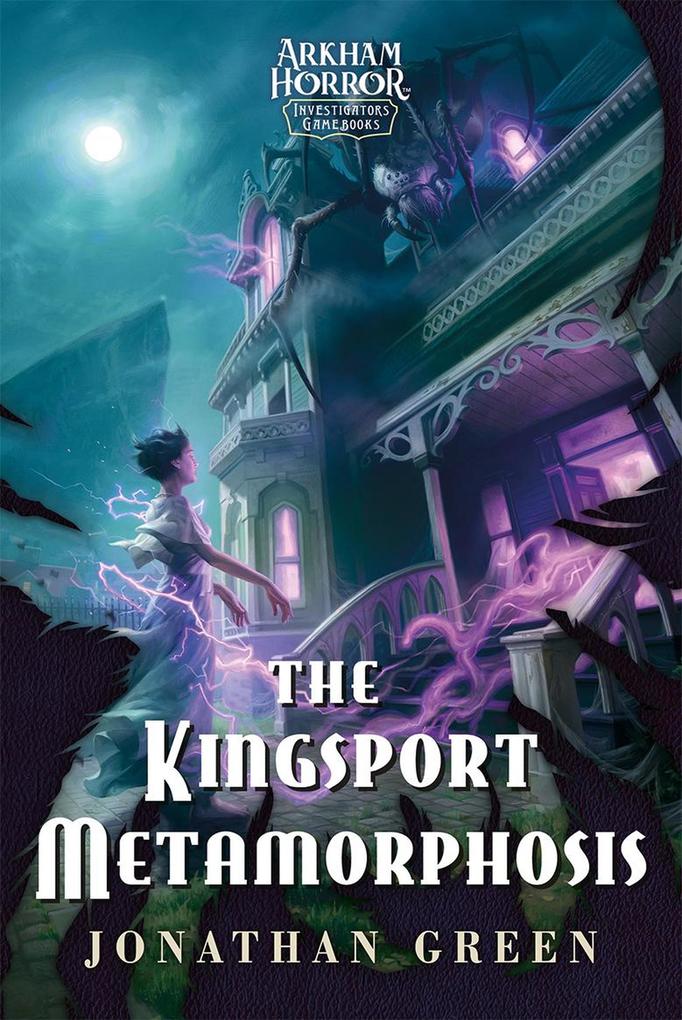 Produktbild: The Kingsport Metamorphosis (Arkham Horror Investigators Gamebook, #3) | Jonathan Green