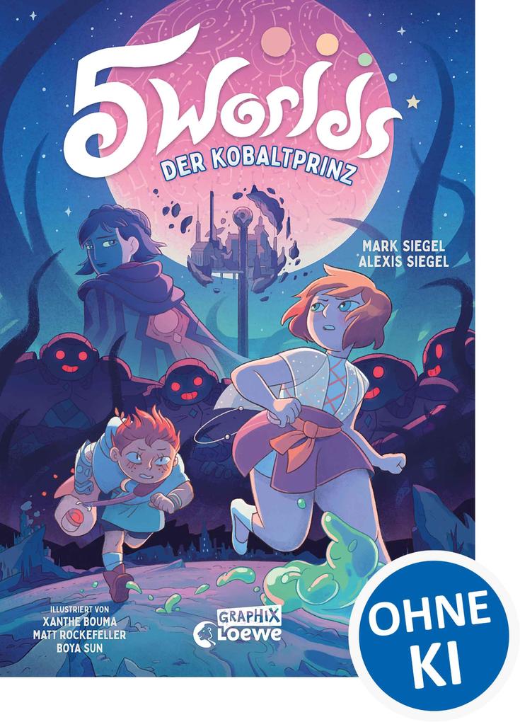 Produktbild: 5 Worlds (Band 2) - Der Kobaltprinz | Mark Siegel, Alexis Siegel