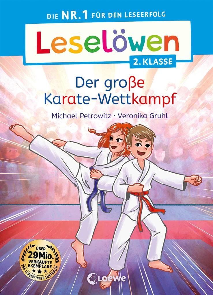 Produktbild: Leselöwen 2. Klasse - Der große Karate-Wettkampf | Michael Petrowitz