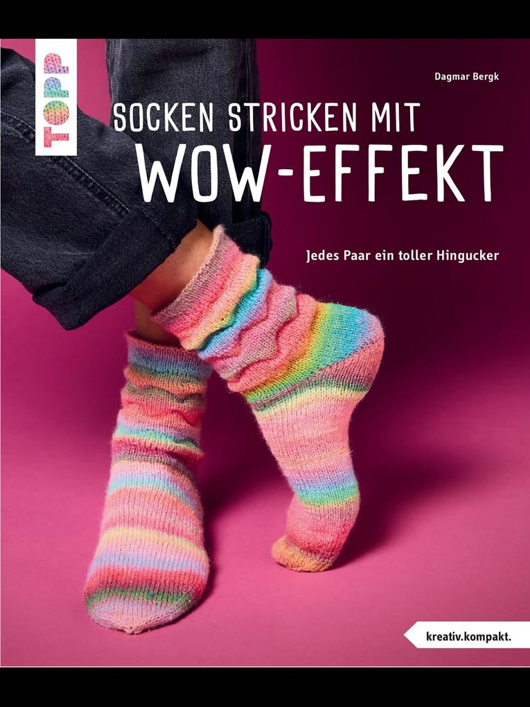 Produktbild: Socken stricken mit Wow-Effekt (kreativ.kompakt.) | Dagmar Bergk