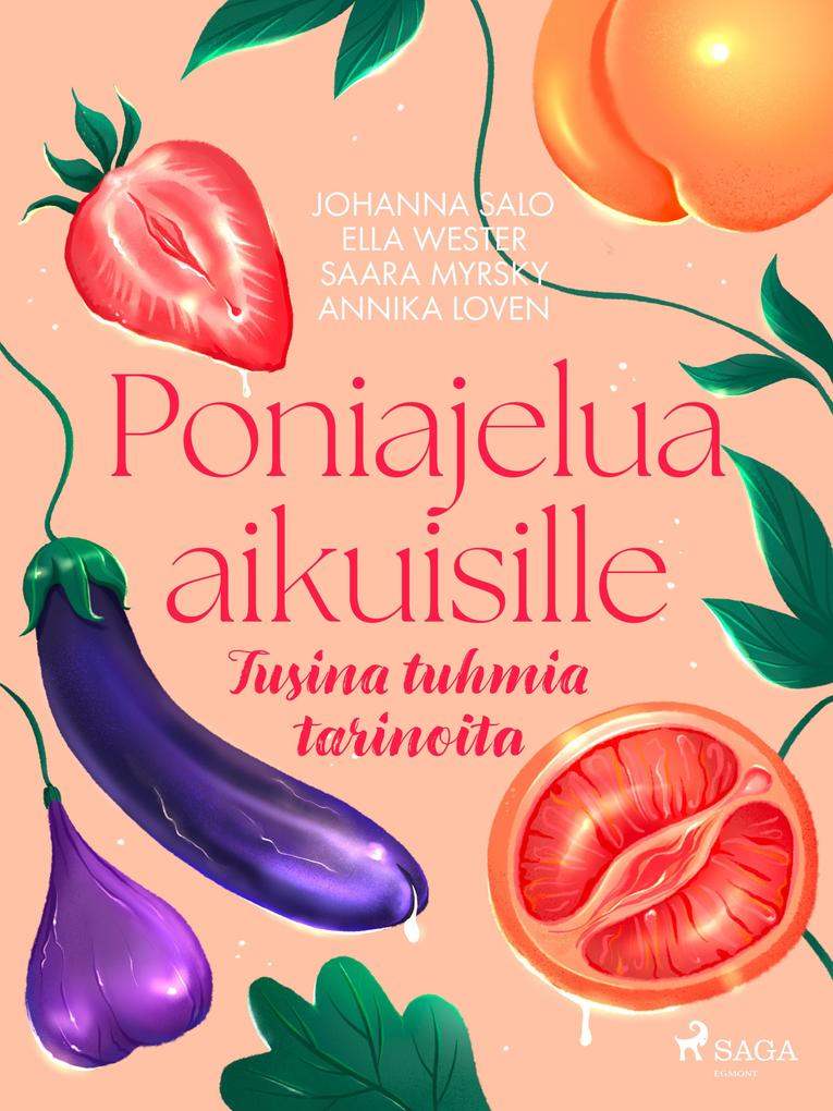 Produktbild: Poniajelua aikuisille - Tusina tuhmia tarinoita | Johanna Salo, Annika Loven, Ella Wester, Saara Myrsky