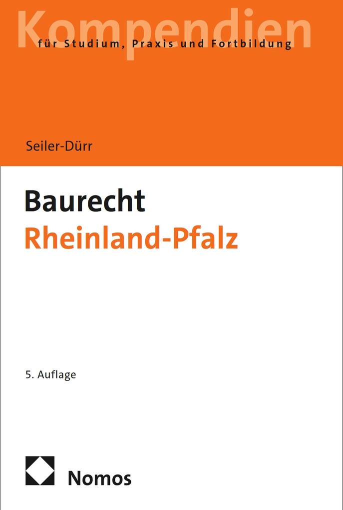 Produktbild: Baurecht Rheinland-Pfalz | Carmen Seiler-Dürr