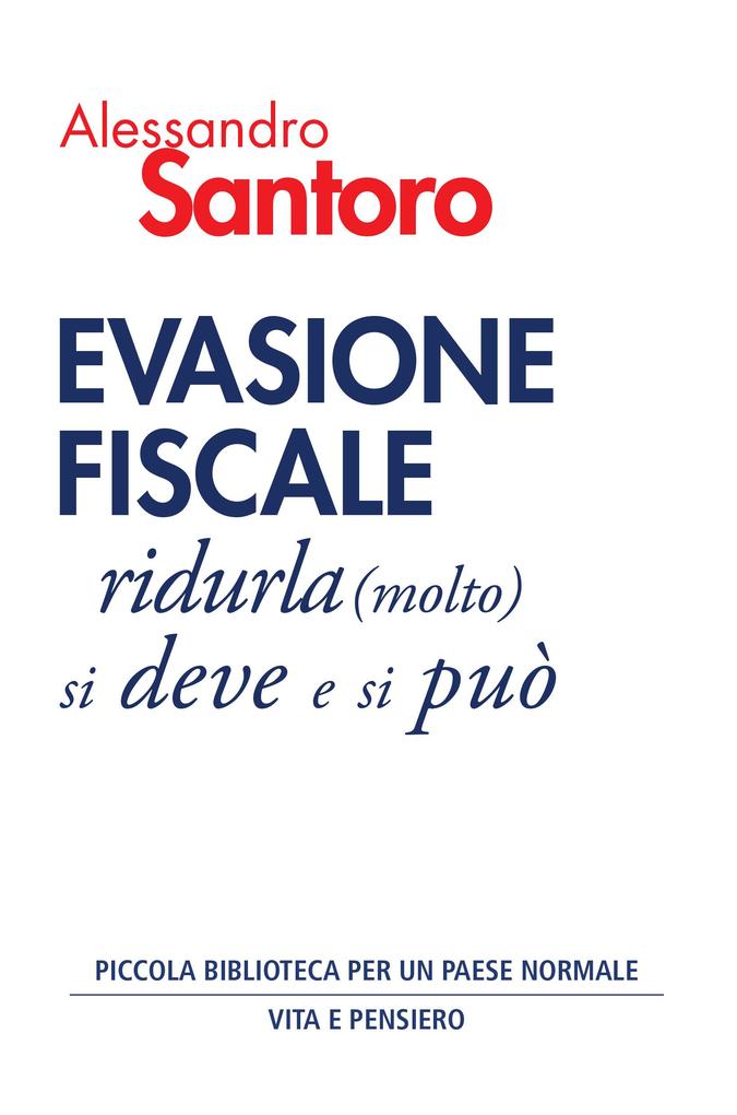 Produktbild: Evasione fiscale | Alessandro Santoro