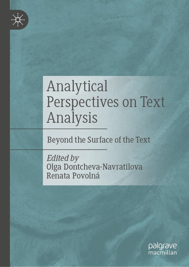 Produktbild: Analytical Perspectives on Text Analysis