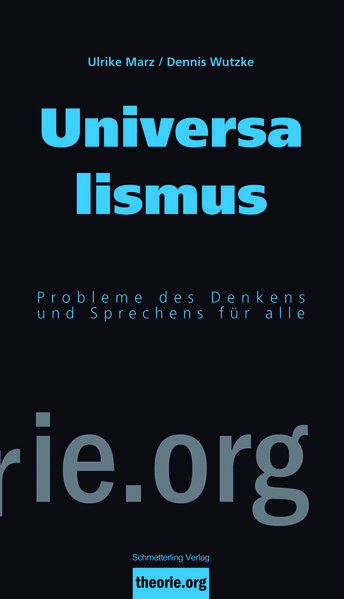 Produktbild: Universalismus | Ulrike Marz, Dennis Wutzke