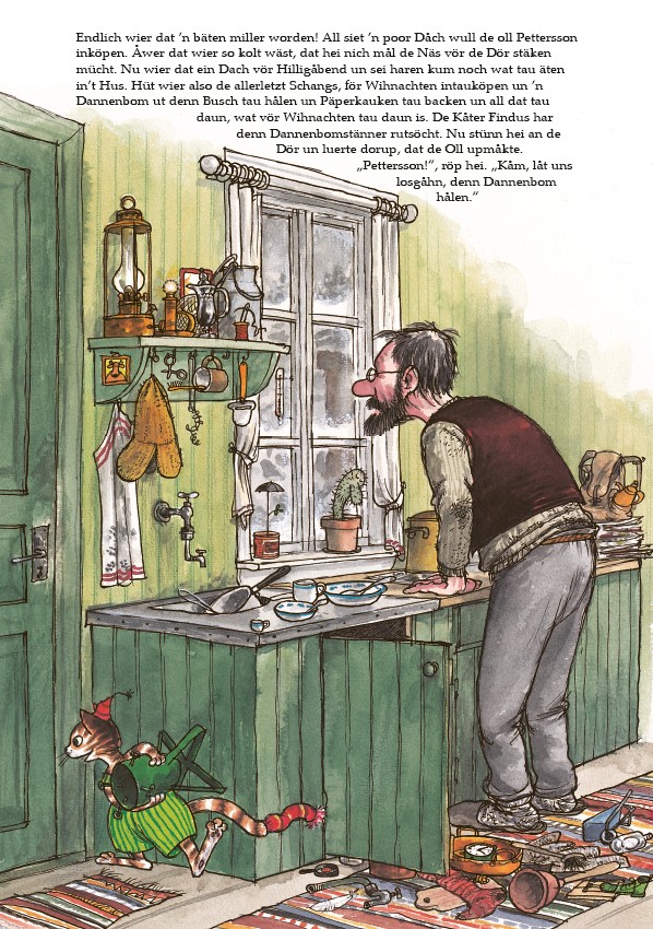 Weitere Ansicht: Pettersson kricht Wihnachtsbesäuk | Sven Nordqvist