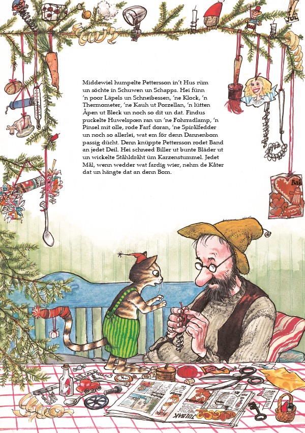 Weitere Ansicht: Pettersson kricht Wihnachtsbesäuk | Sven Nordqvist