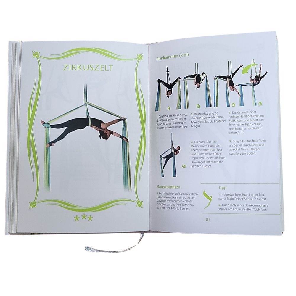 Weitere Ansicht: Luftakrobatik Figurenbuch Vertikaltuch 1 | Marlene Kiepke