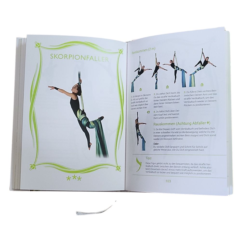 Weitere Ansicht: Luftakrobatik Figurenbuch Vertikaltuch 1 | Marlene Kiepke