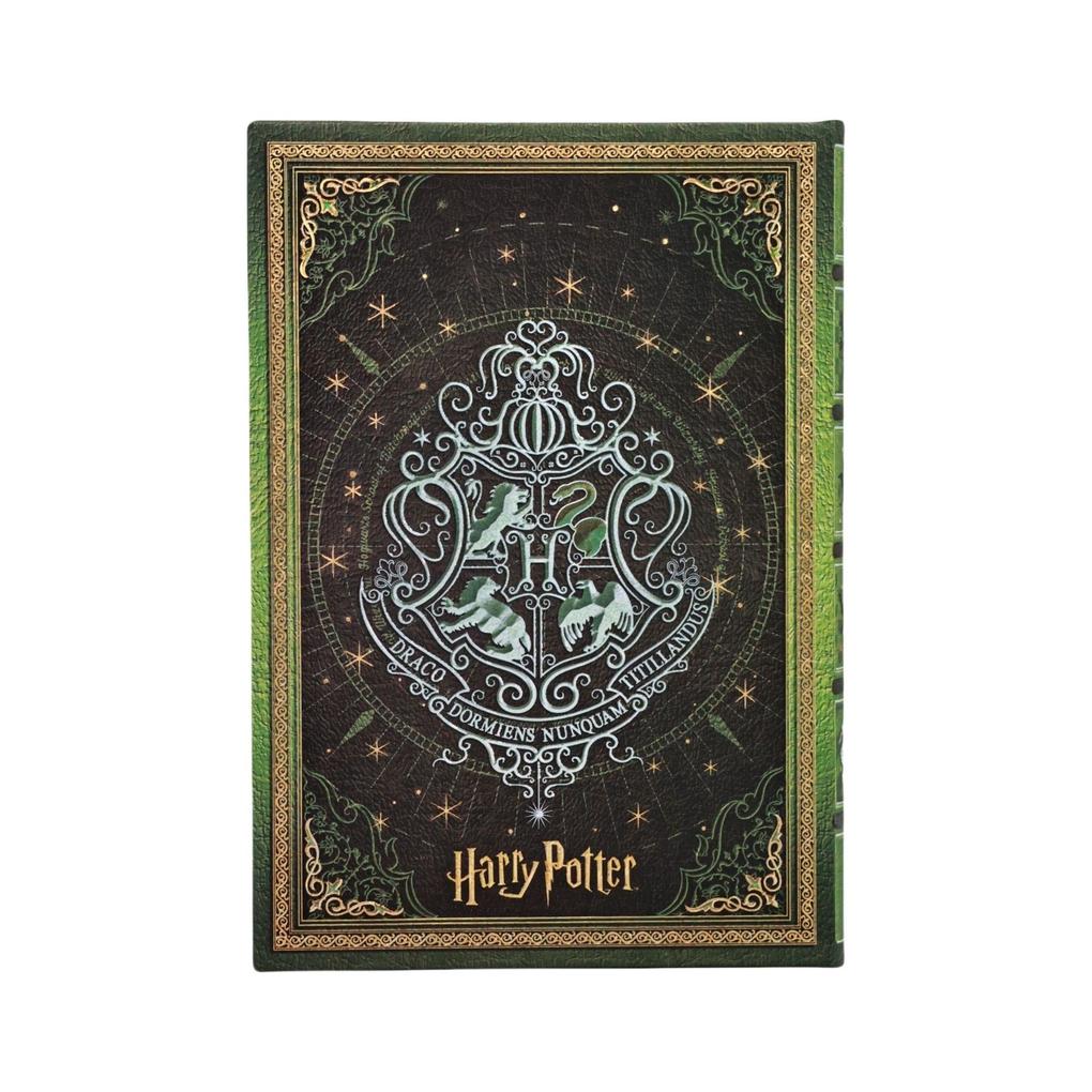 Weitere Ansicht: Notizbuch Slytherin Midi Spezial Unliniert