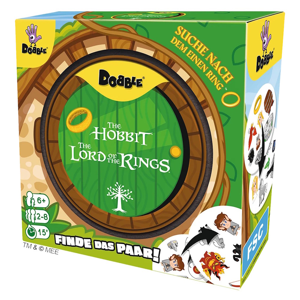 Weitere Ansicht: Zygomatic - Dobble Der Herr der Ringe | Jacques Cottereau, Play Factory Denis Blanchot, Denis Blanchot, Jacques Cottereau