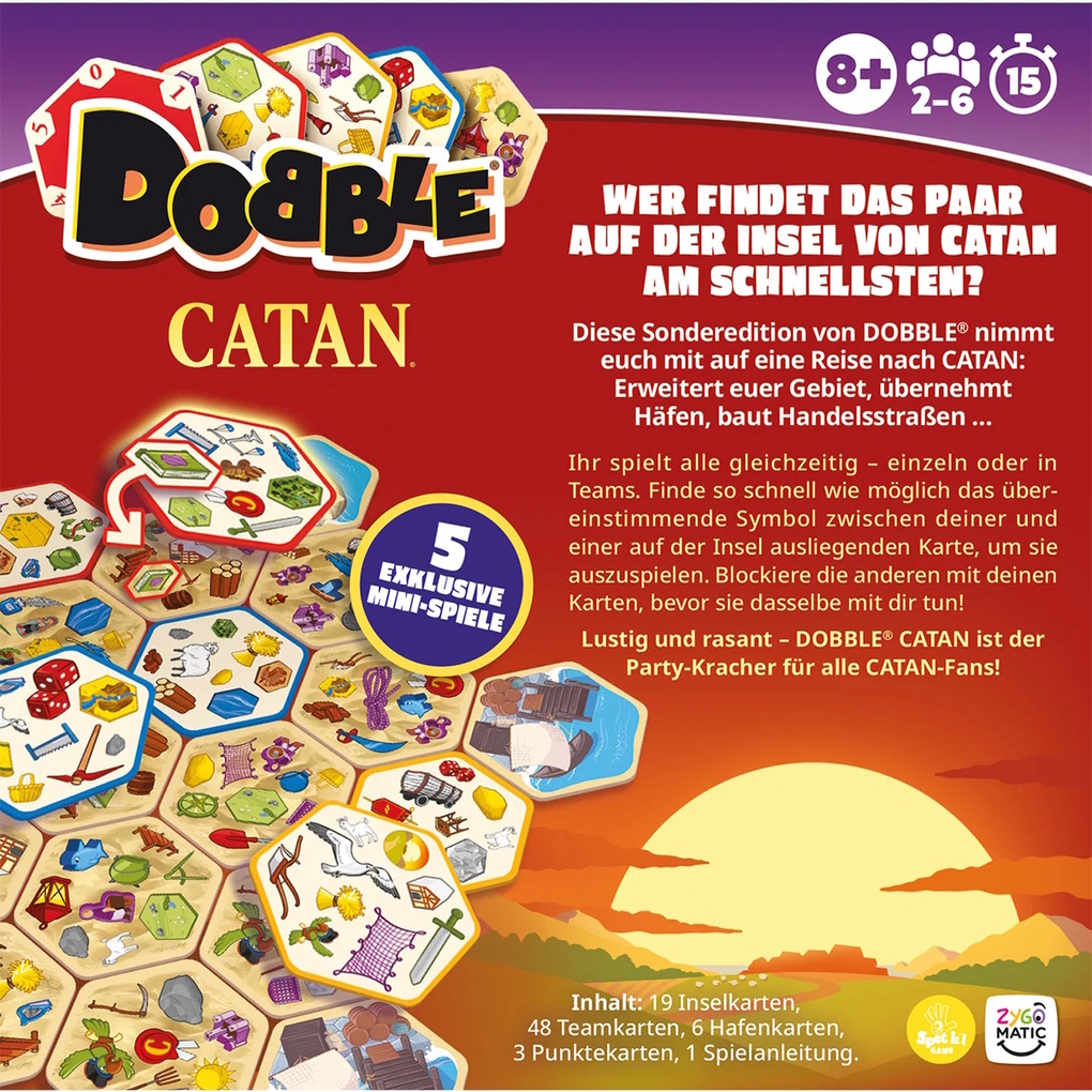 Weitere Ansicht: Zygomatic - Dobble CATAN | Jacques Cottereau, Play Factory Denis Blanchot, Denis Blanchot, Jacques Cottereau, Play Factory