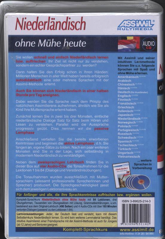 Weitere Ansicht: Assimil. Niederländisch ohne Mühe heute. Multimedia-Classic. Lehrbuch und 4 Audio-CDs