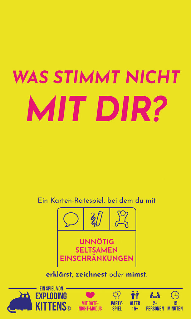 Weitere Ansicht: Was stimmt nicht mit Dir?