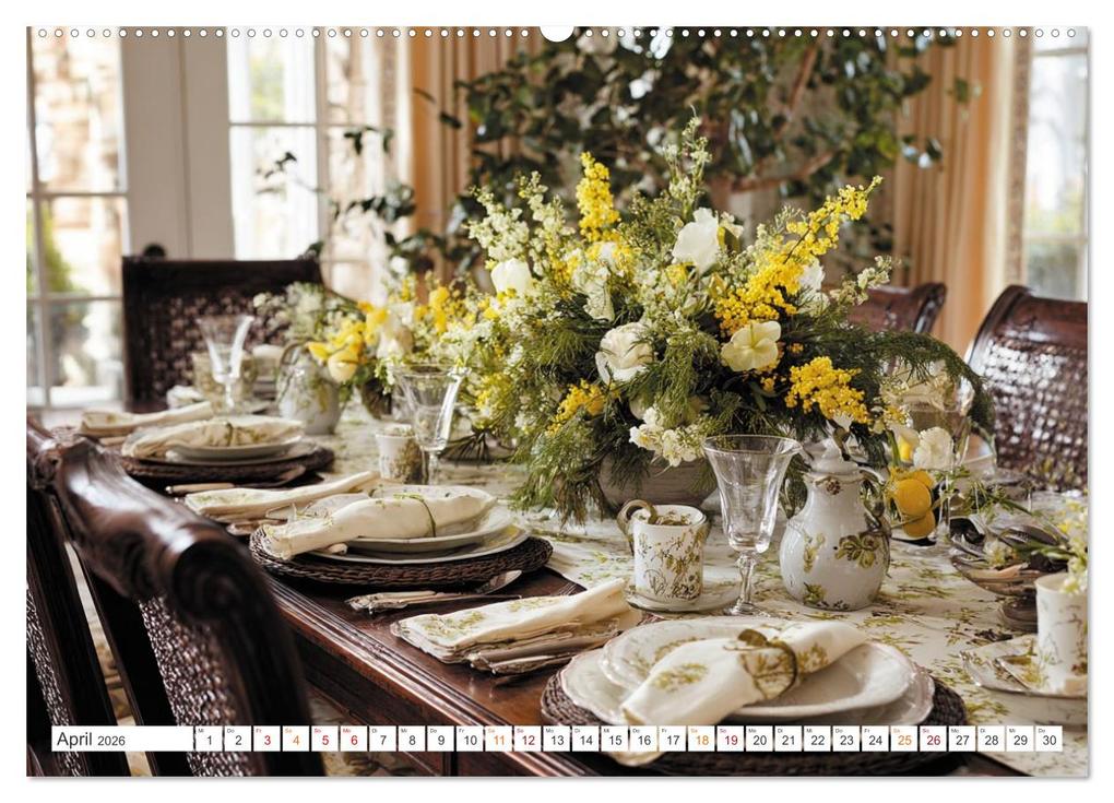 Weitere Ansicht: Kulinarische Eleganz (hochwertiger Premium Wandkalender 2026 DIN A2 quer), Kunstdruck in Hochglanz | Anne Seltmann, Calvendo