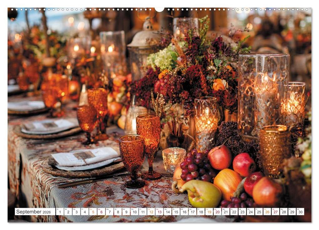 Weitere Ansicht: Kulinarische Eleganz (hochwertiger Premium Wandkalender 2026 DIN A2 quer), Kunstdruck in Hochglanz | Anne Seltmann, Calvendo