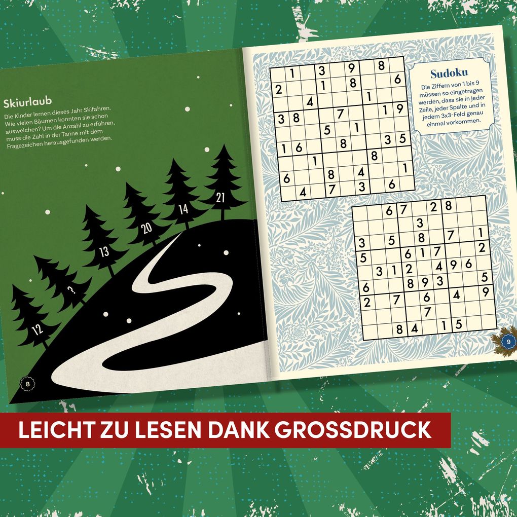Weitere Ansicht: Das Rentner-Rätselbuch - Adventskalender | Stefan Heine