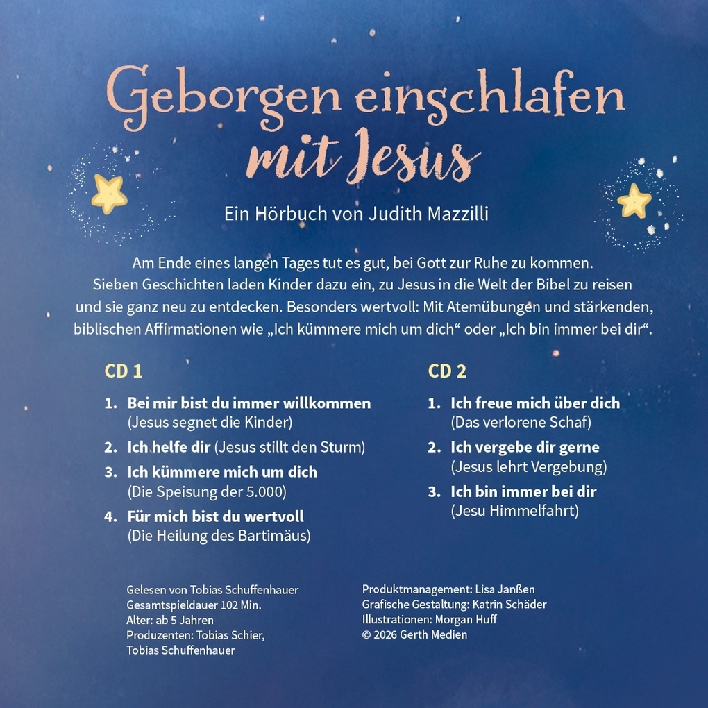 Weitere Ansicht: Geborgen einschlafen mit Jesus | Judith Mazzilli