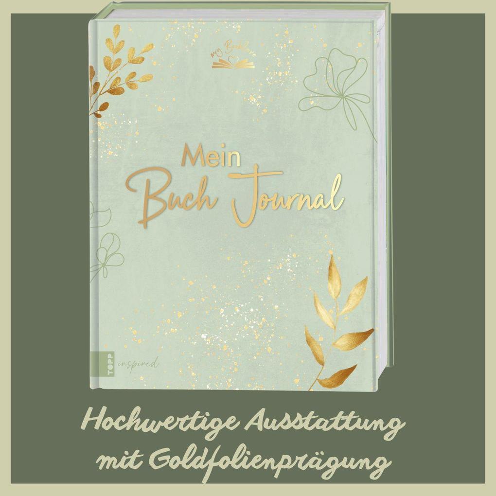 Weitere Ansicht: My Booklove: Mein Buch Journal - Salbei | Frechverlag