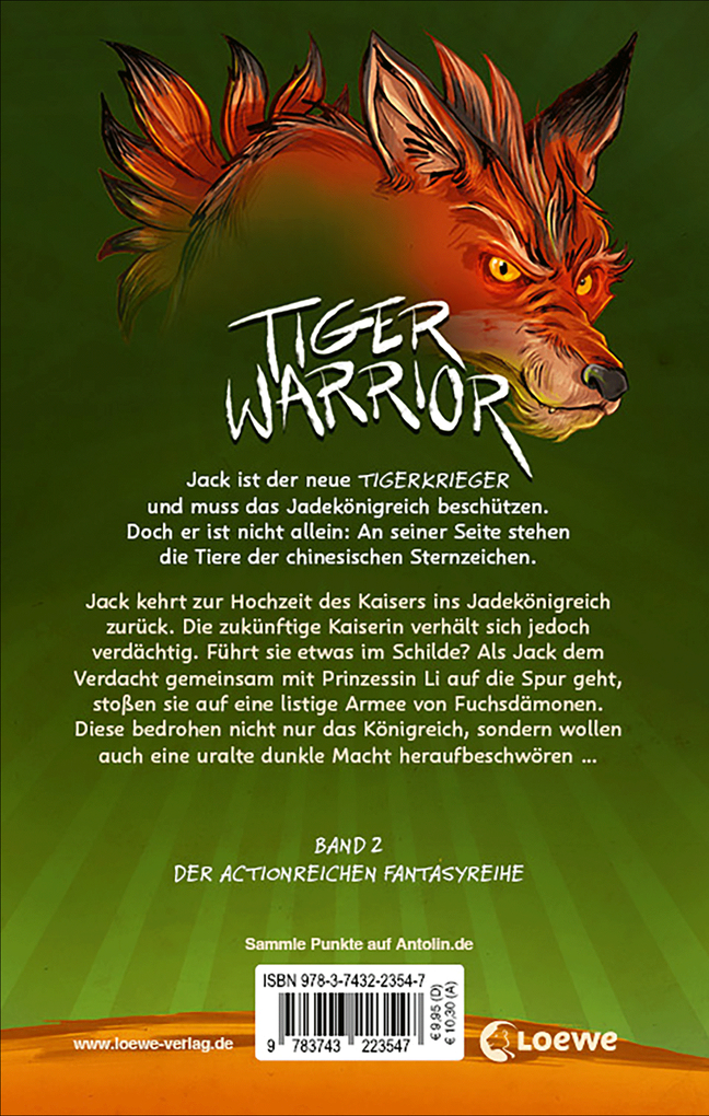 Weitere Ansicht: Tiger Warrior (Band 2) - Die Rache der Fuchsdämonen | Maisie Chan