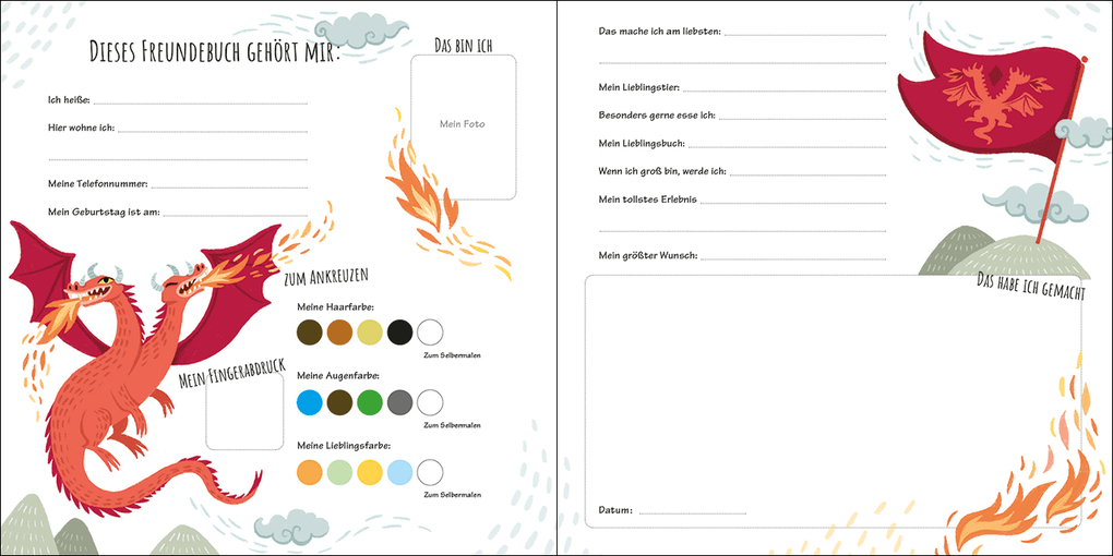 Weitere Ansicht: Meine Freunde (neu) - Drachen