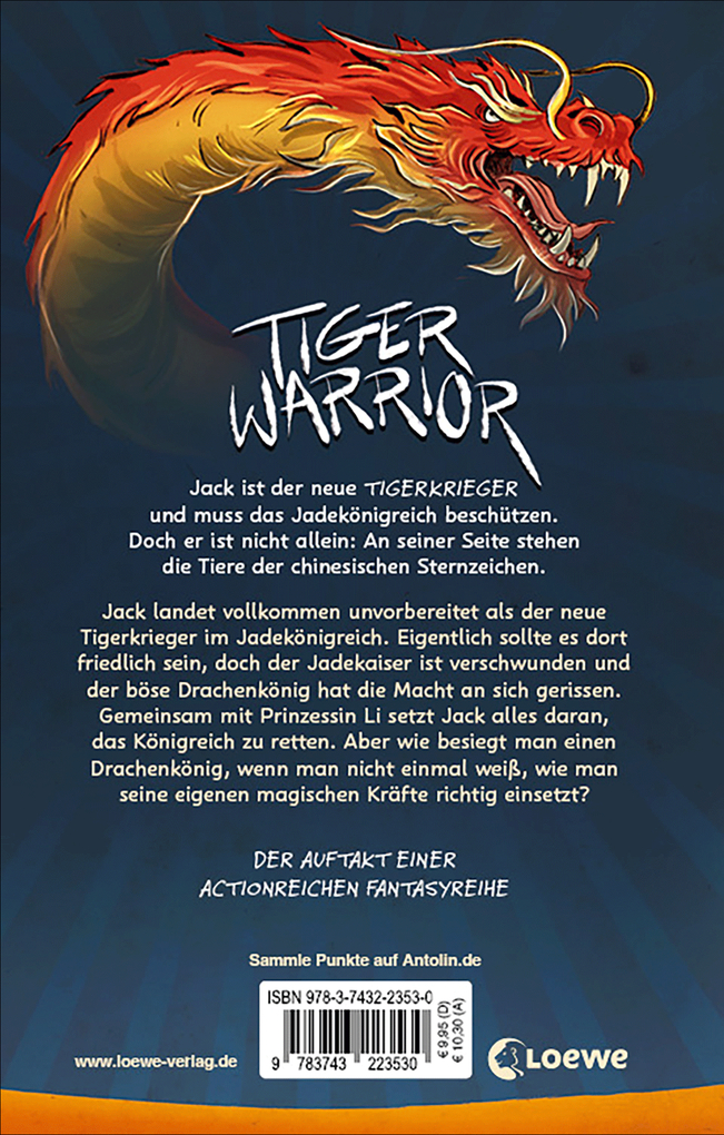 Weitere Ansicht: Tiger Warrior (Band 1) - Der Angriff des Drachenkönigs | Maisie Chan