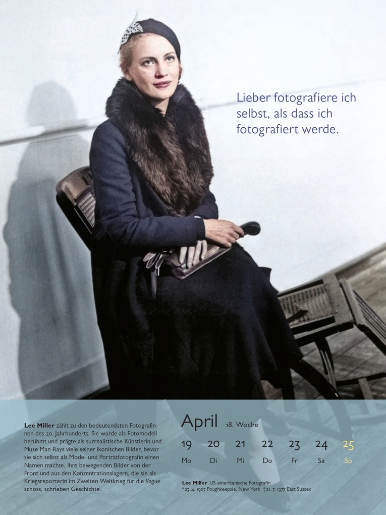 Weitere Ansicht: Künstlerinnen 2027. Gedanken berühmter Frauen