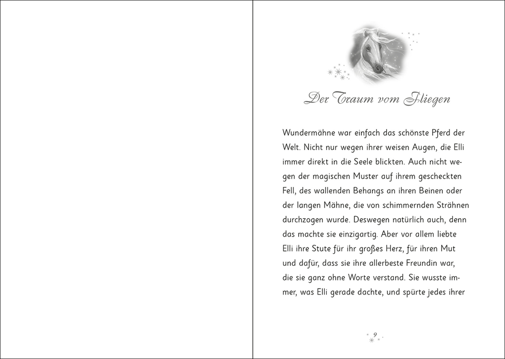 Weitere Ansicht: Wundermähne (Band 4) - Das goldene Wildpferd | Jana Hoch