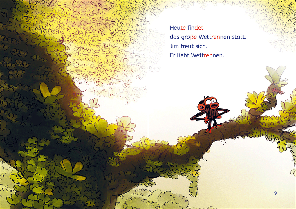 Weitere Ansicht: Leselöwen 1. Klasse - Jim ist mies drauf - Fertig, los...Banane! | Suzanne Lang