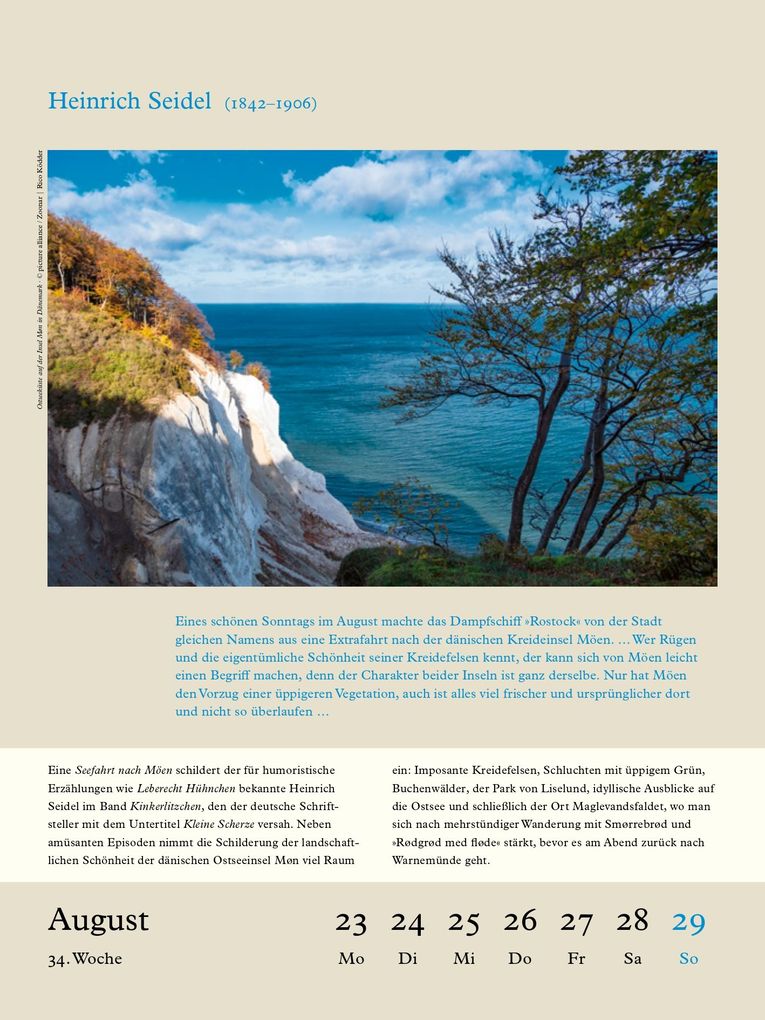 Weitere Ansicht: Literarische Ostsee Kalender 2027