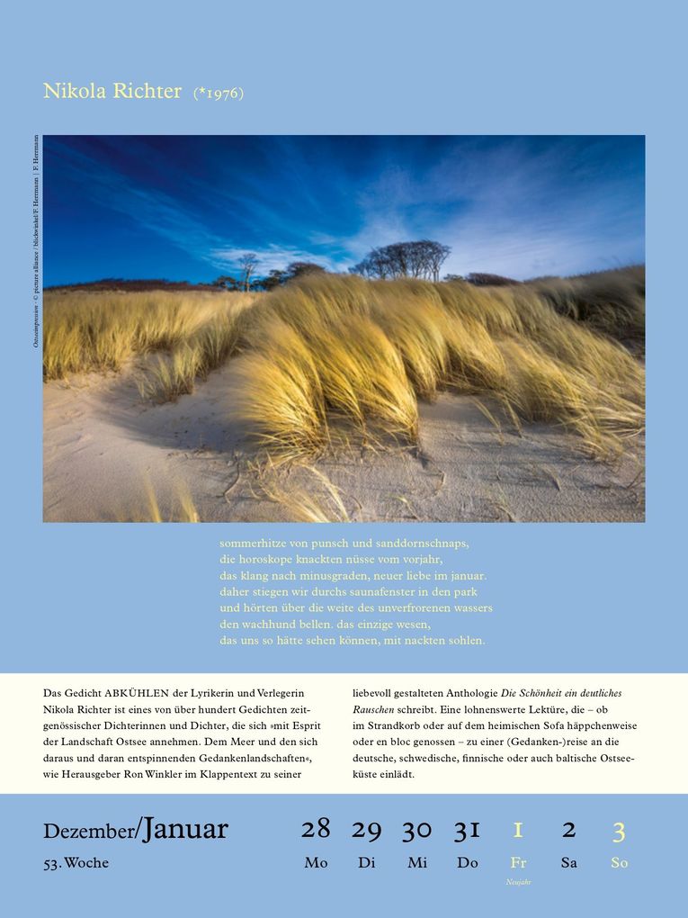 Weitere Ansicht: Literarische Ostsee Kalender 2027