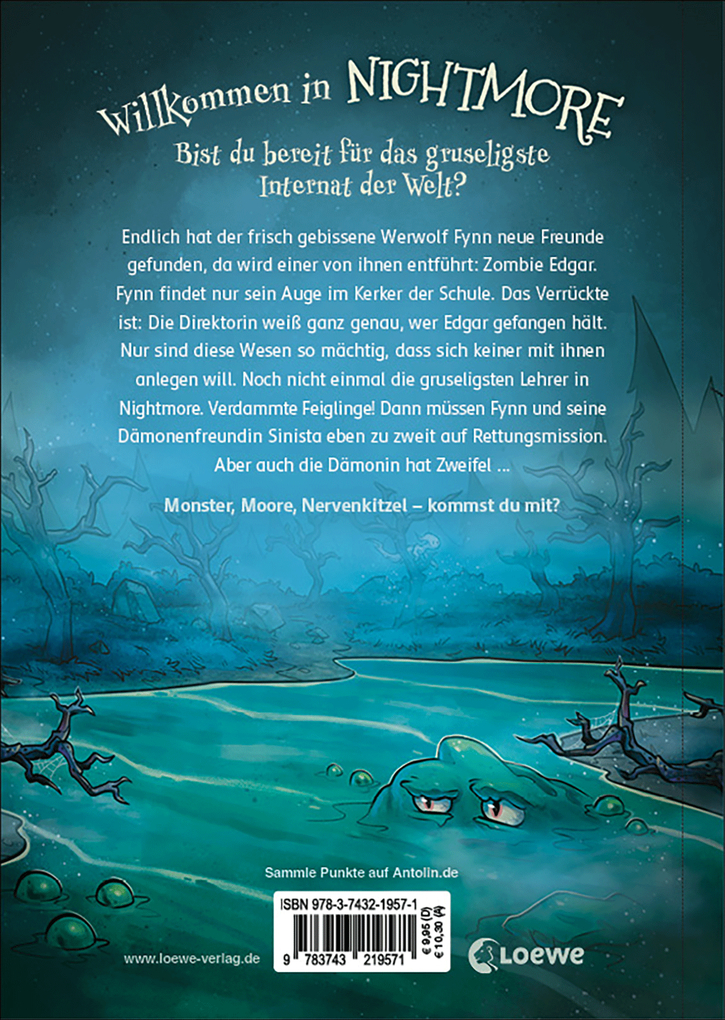 Weitere Ansicht: Nightmore - Das gruseligste Internat der Welt (Band 2) - Zombie gesucht | Vanessa Walder