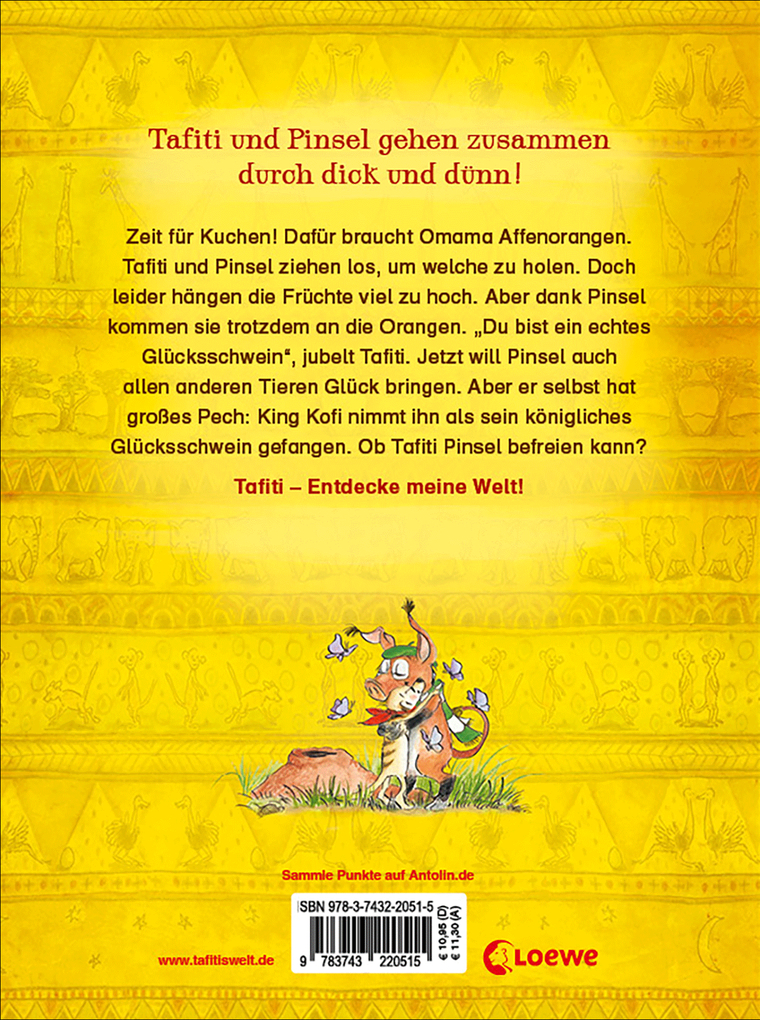 Weitere Ansicht: Tafiti (Band 24) - Ein Glücksschwein mit Pinselohren | Julia Boehme