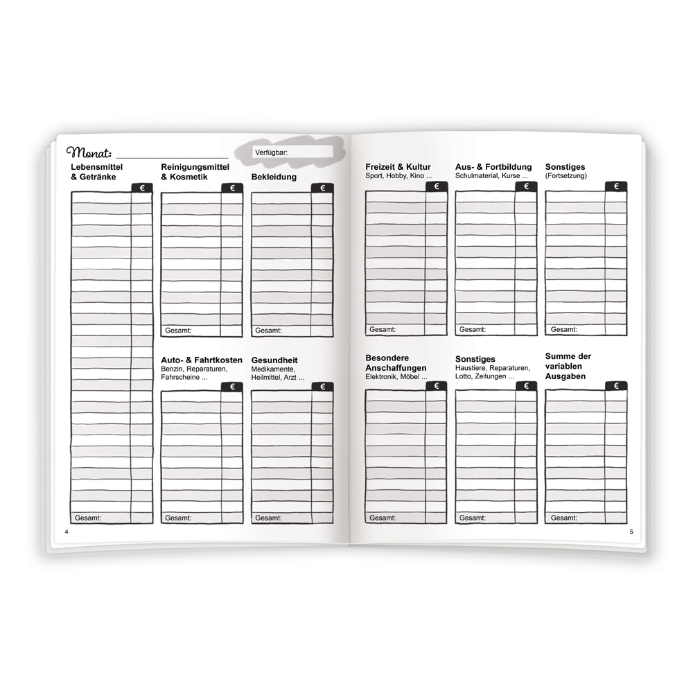 Weitere Ansicht: TRÖTSCH - Mein Haushaltsbuch - Finanzen im Überblick