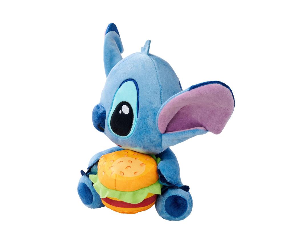 Weitere Ansicht: Disney Stitch mit Burger, 25cm